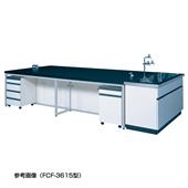 柴田科學SIBATA中央實驗臺鋼制框架（帶側槽）FCF-2415,FCF-2415