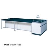 柴田科學(xué)SIBATA中央實(shí)驗(yàn)臺(tái)鋼架（帶側(cè)洗槽）FCE-3612型,FCE-3612型